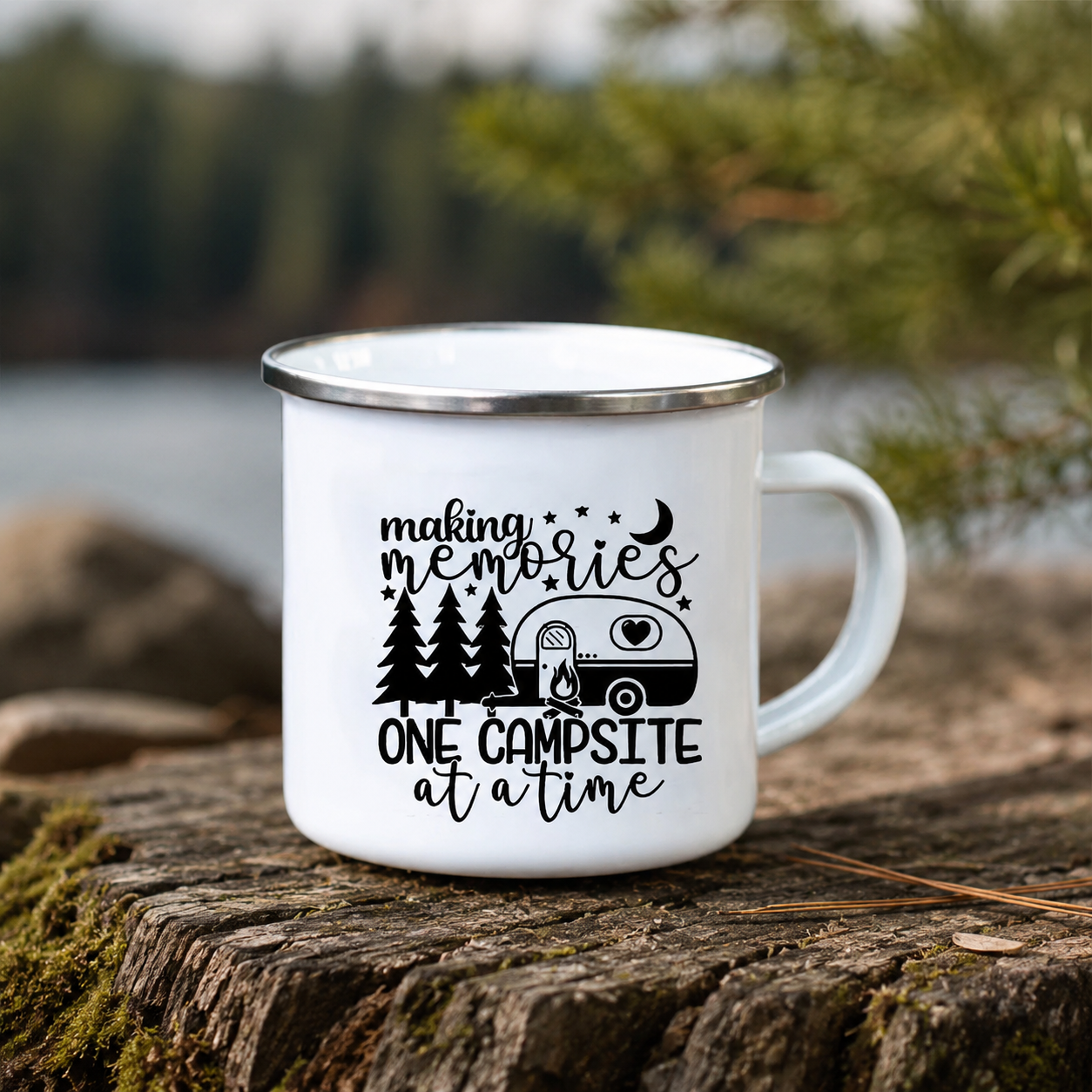 Tasse émaillée